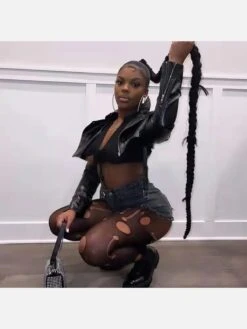 Nightclub Black Hollowed Out Leggings Stockings 14 Nightclub Black Hollowed Out Leggings Stockings -Define Your Shop P 20220316170433868 990