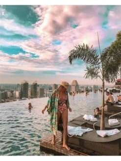 Loose Beach Long Sleeve Tie Wrap Cover Up -Define Your Shop P 20220414194044608 806