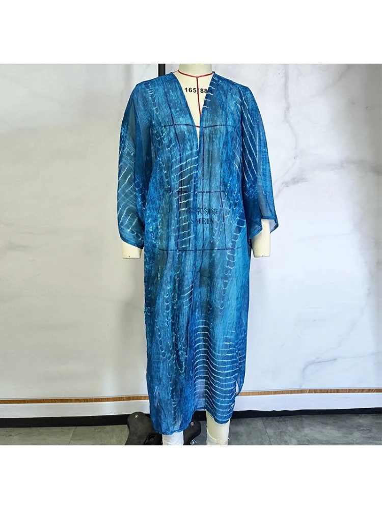 Women Fashion Long Sleeve Loose Cover Ups 7 Women Fashion Long Sleeve Loose Cover Ups - Image 5