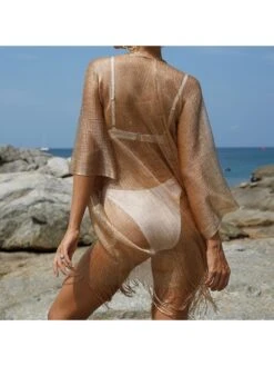 Women See Thorugh Gauze Cover Ups -Define Your Shop P 20220530132948490 191