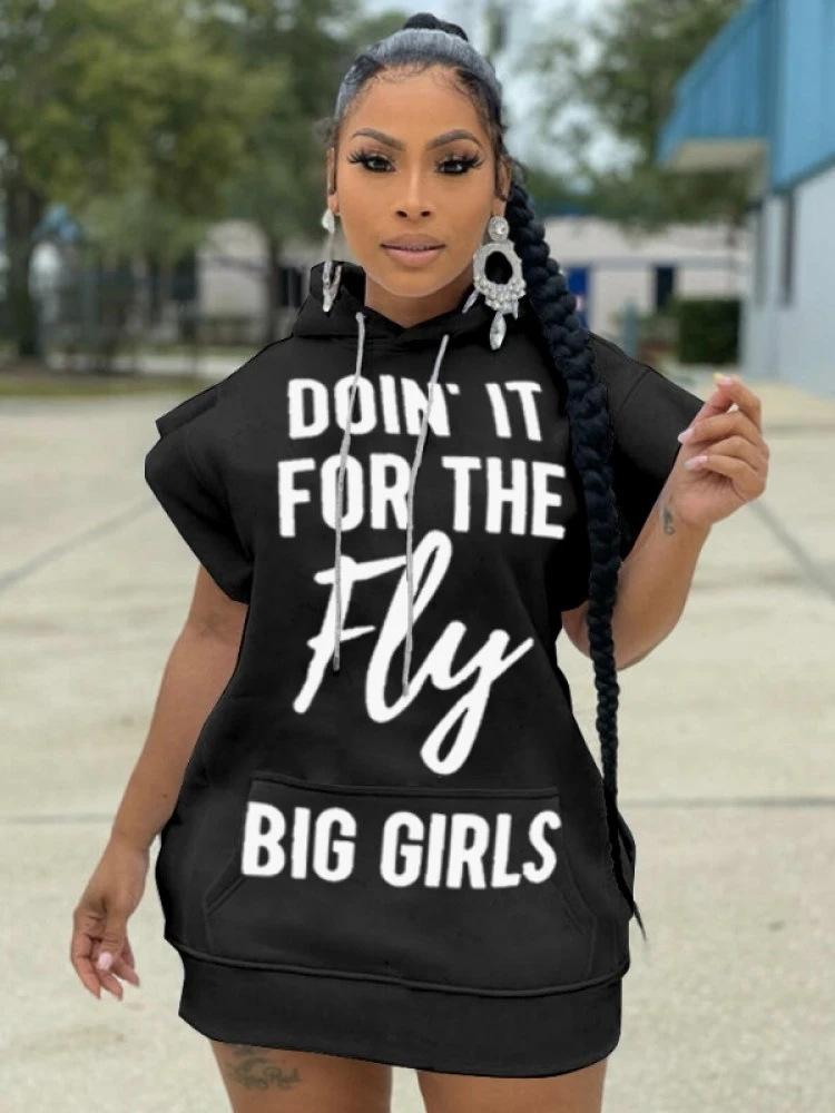 Casual White Hooded Collar Plus Size Short Dress 3 Casual White Hooded Collar Plus Size Short Dress