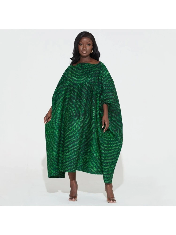 Stylish Printed Women Plus Size Dresses 5 Stylish Printed Women Plus Size Dresses - Image 3