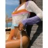 Summer Hollowed Out Women's Beach Sunscreen Top