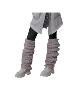 Ladies Fashion Solid Leg Warmer