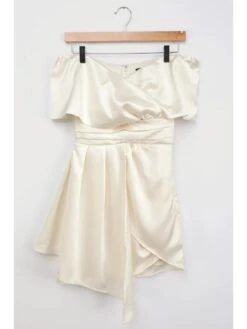 Stylish Ladies Plain Zip Short Sleeve Dress -Define Your Shop P 20230313102607947 493