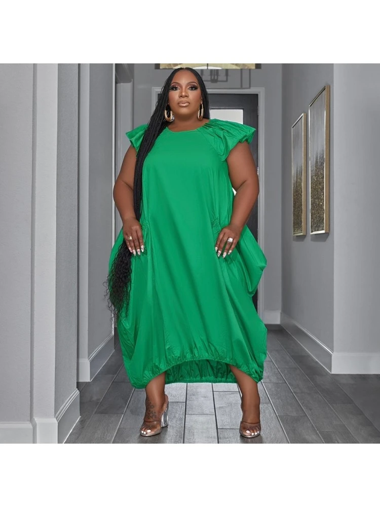 Casual Loose Plus Size Short Sleeve Dress Women 3 Casual Loose Plus Size Short Sleeve Dress Women