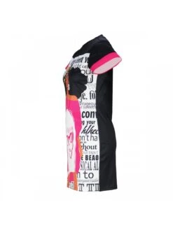 Casual Black Cartoon Pattern Printing Short Dress 16 Casual Black Cartoon Pattern Printing Short Dress -Define Your Shop P 20230517201733134 848