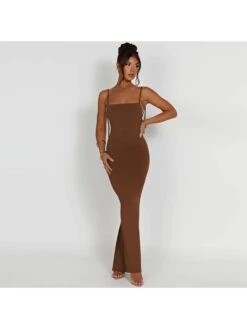 Sexy Slim Backless Long Sleeveless Dress -Define Your Shop P 20230625095107677 329