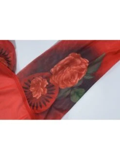 Red Halter Backless Design Sleeveless Dress -Define Your Shop P 20230628205931948 291