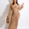 Sexy Crochet See Through Long Sleeve Dress 2 Sexy Crochet See Through Long Sleeve Dress -Define Your Shop P 20230705173434461 681