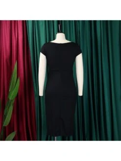 Women's Casual Pure Color Dress 14 Women's Casual Pure Color Dress -Define Your Shop P 20230728195435106 188