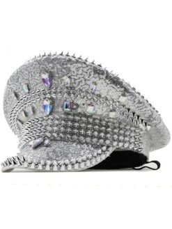 Luxury Vintage Rivet Rhinestone Sequin Big Hat -Define Your Shop P 20230913094845530 714