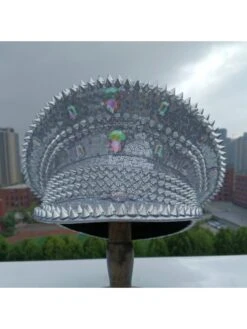 Luxury Vintage Rivet Rhinestone Sequin Big Hat -Define Your Shop P 20230913094900455 311