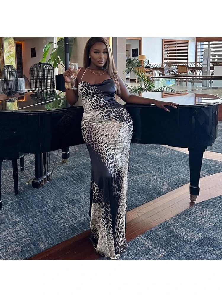 Tie Wrap Empire Waist Backless Sleeveless Dresses 4 Tie Wrap Empire Waist Backless Sleeveless Dresses - Image 2