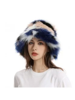 Colorblock Faux Fur Winter Hat 9 Colorblock Faux Fur Winter Hat -Define Your Shop P 20231018180514389 267