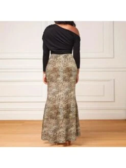 Irregular Inclined Shoulder Fitted Maxi Dresses 10 Irregular Inclined Shoulder Fitted Maxi Dresses -Define Your Shop P 20231106152110519 428