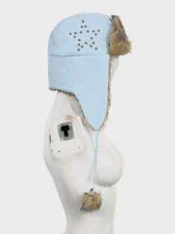 Patchwork Fluff Fur Beading Hat -Define Your Shop P 20231109124815810 706