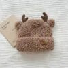 Letter Print Cozy Deer Horn Curled Edge Hat -Define Your Shop P 20231114140308315 143