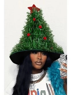 Patchwork Stacked Christmas Hat