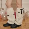 Fluff Bow Lace-Up Socks -Define Your Shop P 20231204125315084 625