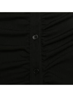 Solid Color Ruched High Rise Cardigan Dress -Define Your Shop P 20231204152832953 542