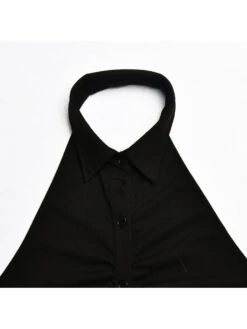 Solid Color Ruched High Rise Cardigan Dress -Define Your Shop P 20231204152912537 347