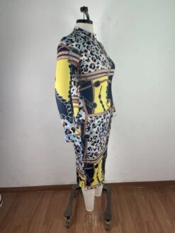 Leopard High Rise Bodycon Plus Size Dress -Define Your Shop P 20231213122639531 786