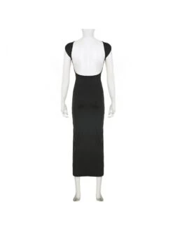 Black Backless Bodycon Maxi Dresses 15 Black Backless Bodycon Maxi Dresses -Define Your Shop P 20240105155539511 570