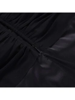 Patchwork Boat Neck Skinny Sleeveless Maxi Dresses -Define Your Shop P 20240130164019511 921