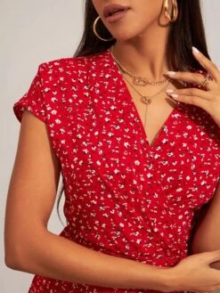 Lace Up High Rise Bodycon Short Sleeve Dress 17 Lace Up High Rise Bodycon Short Sleeve Dress -Define Your Shop P 20240219144515095 498