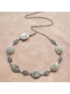 Chain Metal Decor Luxurious Belt