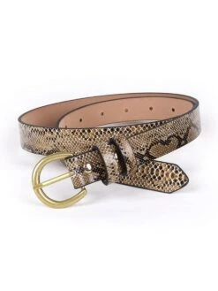 Snake Print Faux Leather Belt 8 Snake Print Faux Leather Belt -Define Your Shop P 20240222112515770 731