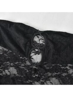 Cutouts Perspective Lace Strapless Dresses -Define Your Shop P 20240227105022846 128