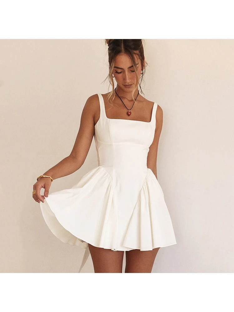 Bow Tie-wrap Backless Mini Dresses 9 Bow Tie-wrap Backless Mini Dresses - Image 7