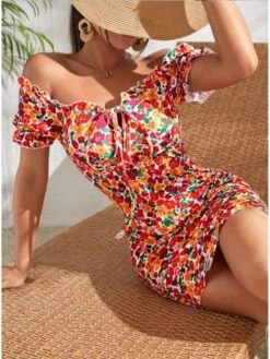 Stringy Selvedge High Rise Skinny Short Sleeve Dress -Define Your Shop P 20240304102723755 889