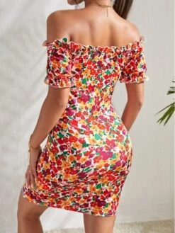 Stringy Selvedge High Rise Skinny Short Sleeve Dress -Define Your Shop P 20240304102724490 667