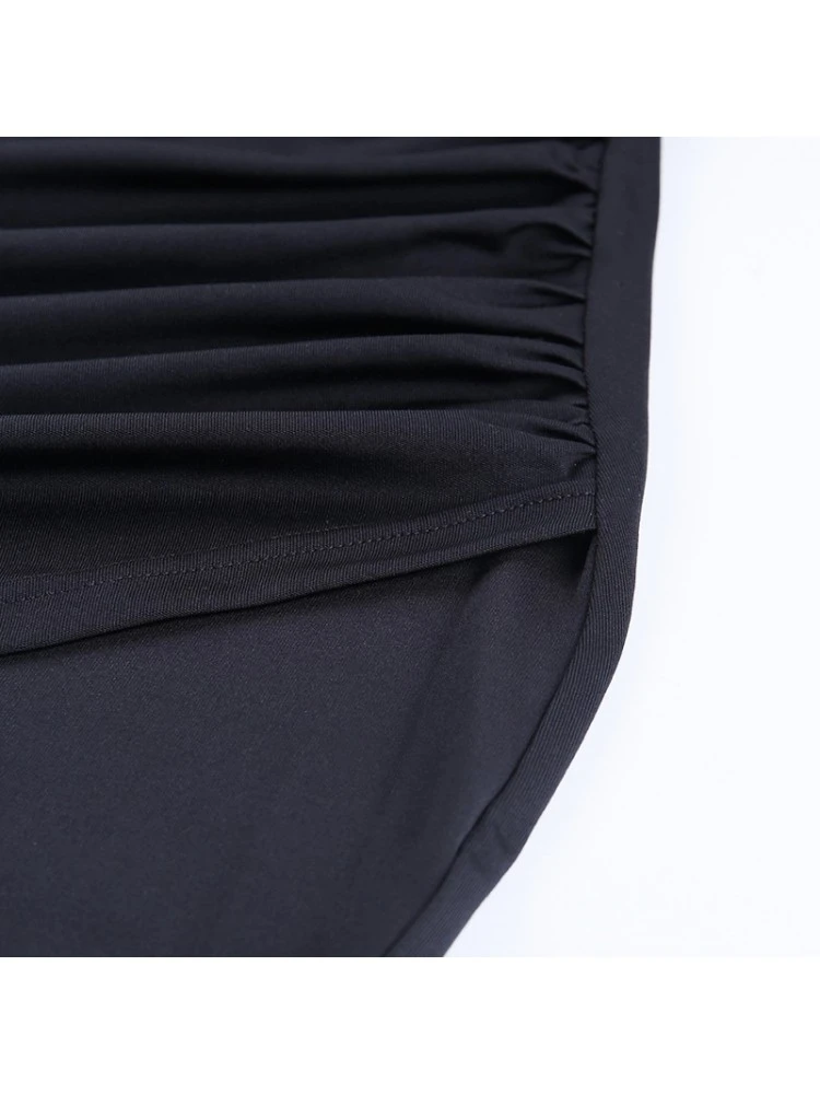 Patchwork Lace High Rise Long Sleeves Dress 18 Patchwork Lace High Rise Long Sleeves Dress - Image 16