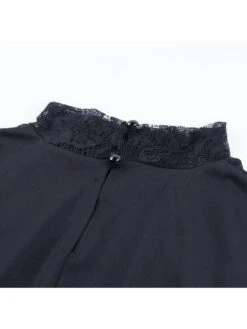 Patchwork Lace High Rise Long Sleeves Dress 37 Patchwork Lace High Rise Long Sleeves Dress -Define Your Shop P 20240321163012164 573