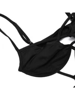 Ruched Lace Up Butterfly Mini Dress -Define Your Shop P 20240322165010023 294