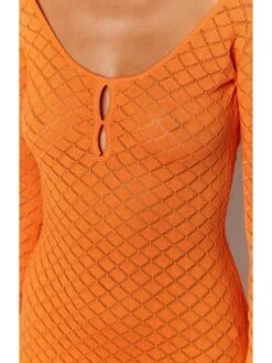 Solid Color High Rise Bodycon Long Sleeves Maxi Dress -Define Your Shop P 20240401134504366 671