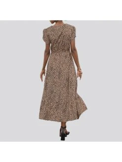 Short Sleeve Lace Mid-rise Short Sleeve Dress -Define Your Shop P 20240411153520588 659