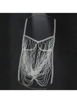 Faux Pearl Weave Accessories Body Chain -Define Your Shop P 20240416162504691 402