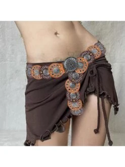 Colorblock PU Asymmetrical Clothing Accessories Belt -Define Your Shop P 20240417165534175 439