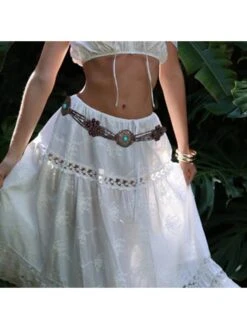 Colorblock Weave Clothing Accessories Belt