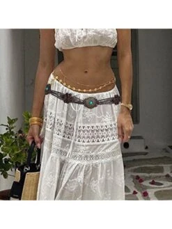 Colorblock Weave Clothing Accessories Belt -Define Your Shop P 20240417170007697 826