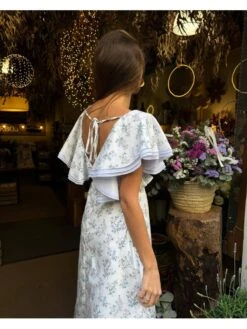 Ruffle V Neck Backless Dress 19 Ruffle V Neck Backless Dress -Define Your Shop P 20240419154006001 902