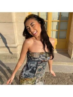 Strapless Sleeveless High Rise Sleeveless Dresses -Define Your Shop P 20240423172504299 920