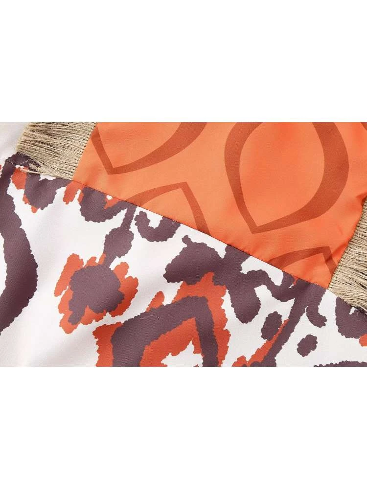 Colorblock Halter Backless Dresses 11 Colorblock Halter Backless Dresses - Image 9