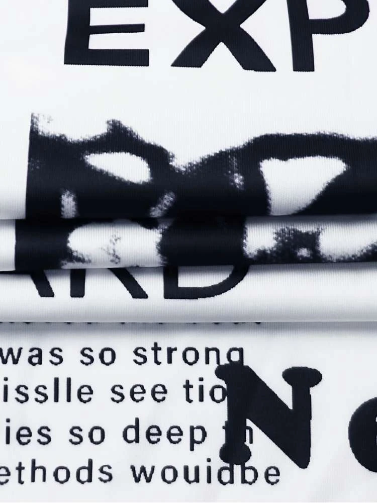 Newspaper Printed Short Sleeve Maxi Dress 6 Newspaper Printed Short Sleeve Maxi Dress - Image 4