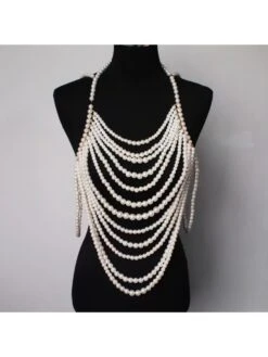 Faux Pearl Clothing Accessories Body Chain -Define Your Shop P 20240429104504420 481